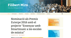 Desktop Screenshot of filibertmira.com
